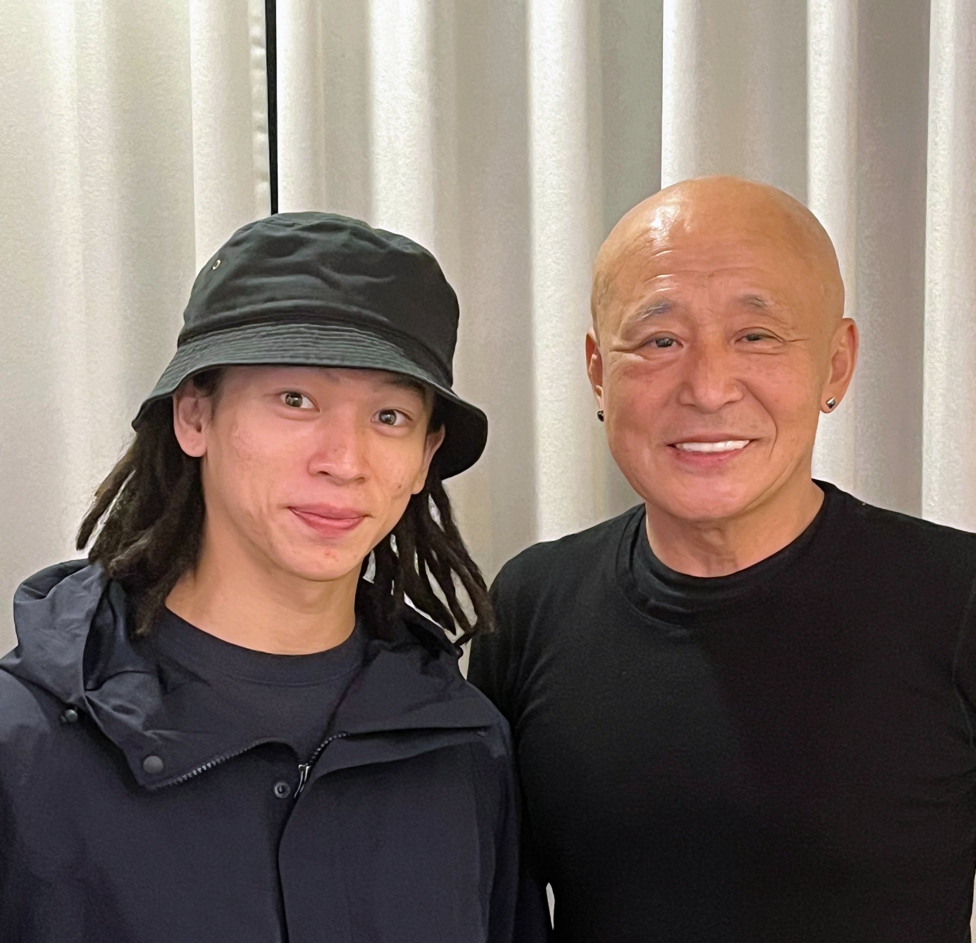 歩夢選手と松栄先生